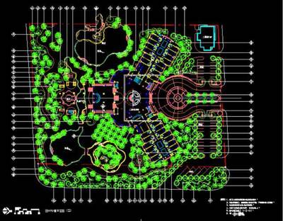 超全景觀細部CAD圖紙
